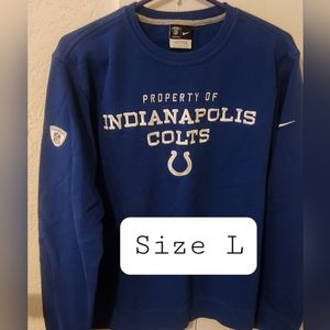 New Indianapolis colts sweat shirt size large